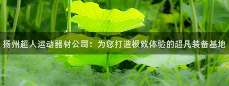 征途国际平台：扬州超人运动器材公司：为您打造极致体验