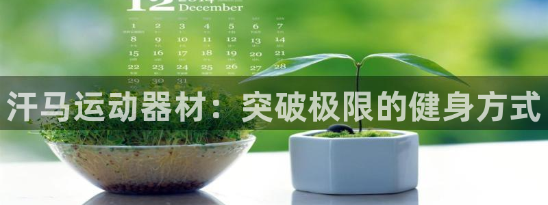 征途国际开户：汗马运动器材：突破极限的健身方式